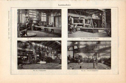 LAMINA V36108: Plancha, devastador y tren de laminadores