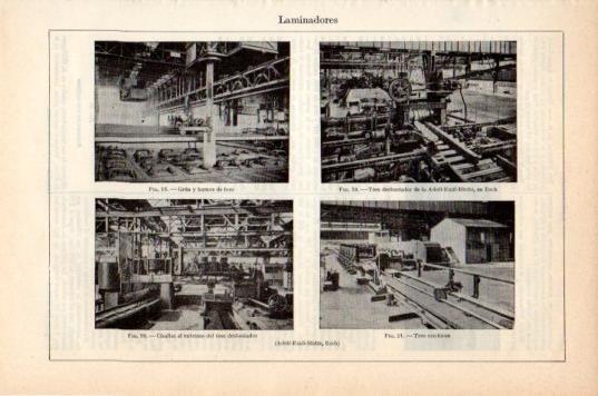 LAMINA V36105: Fabrica Adolf Emil Hutte en Esch, Luxemburgo