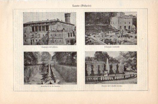LAMINA V36132: Palacio Lante en Roma