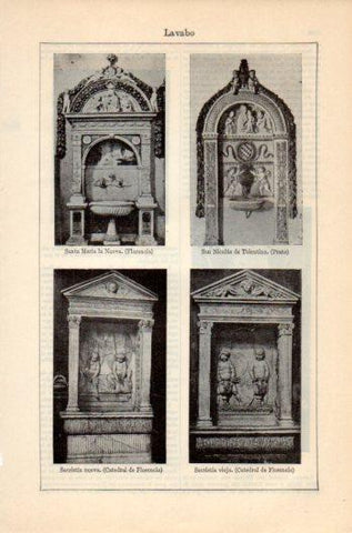 LAMINA V36142: Sacristia de la Catedral de Florencia