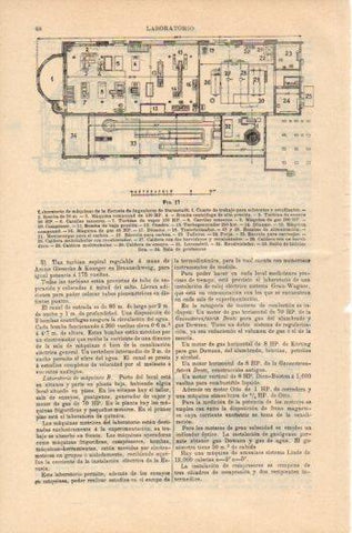 LAMINA V36047: Laboratorio de maquinas en Escuela de Ingenieros de Darmstadt