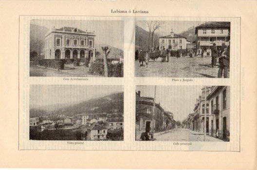 LAMINA V36038: Vistas de Labiana o Laviana, Asturias