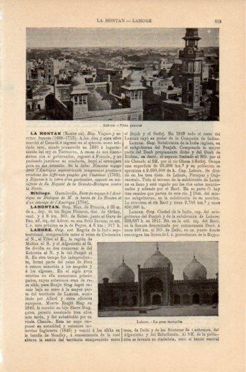 LAMINA V36077: Vista y Gran mezquita en Lahore, India
