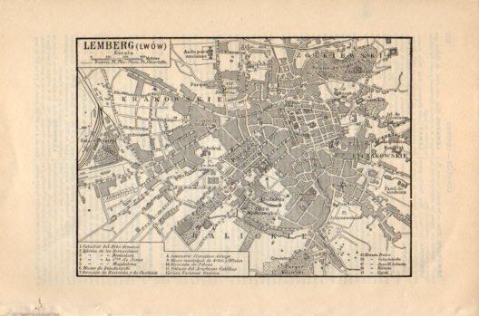 LAMINA V36257: Plano de Lemberg, Ucrania