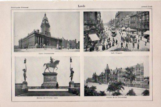 LAMINA V36238: Vistas de Leeds, Reino Unido