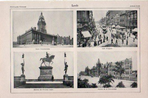 LAMINA V36238: Vistas de Leeds, Reino Unido