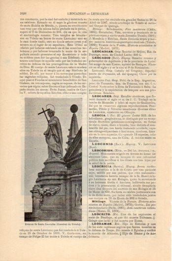LAMINA V36263: Estatua de Santa Leocadia en Catedral de Toledo
