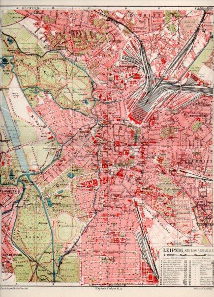 LAMINA V36279: Plano de Leipzig