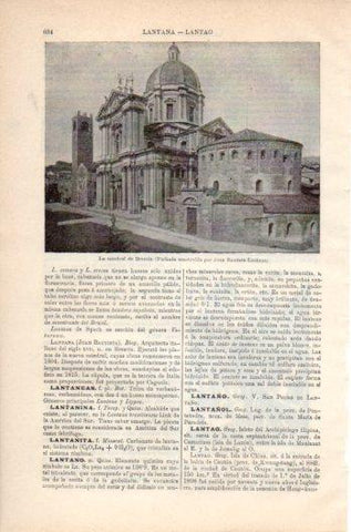 LAMINA V36177: Vista Catedral de Brescia