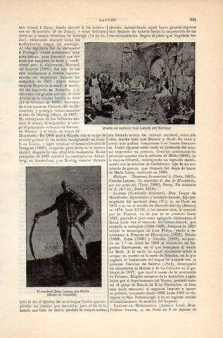 LAMINA V36175: Mariscal Juan Lannes