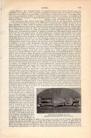 LAMINA V36199: Estatua yacente de Roger de Lauria