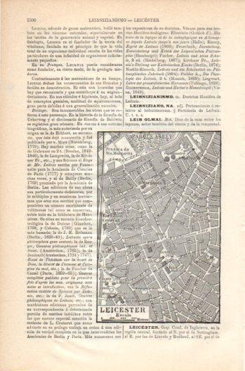 LAMINA V36228: Plano de Leicester