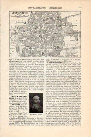 LAMINA V36227: Plano de Leeuwarden