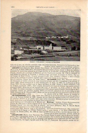 LAMINA V36215: Vista y Castillo de Capuchinos en Lecaroz, Navarra