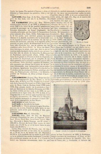 LAMINA V36207: Iglesia de Avesnieres en Laval, Francia