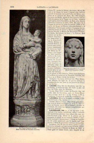 LAMINA V36198: la Virgen de Noto por Laurana