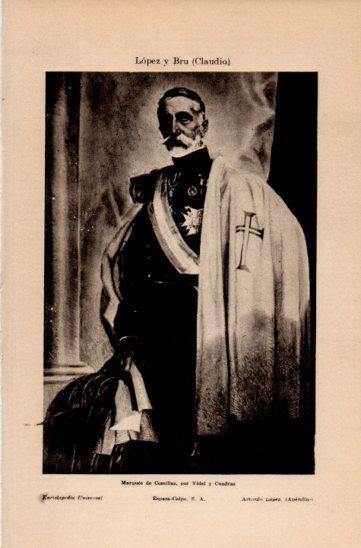 LAMINA V35842: Marques de Comillas por Vidal y Cuadras