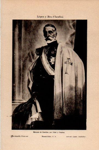 LAMINA V35842: Marques de Comillas por Vidal y Cuadras