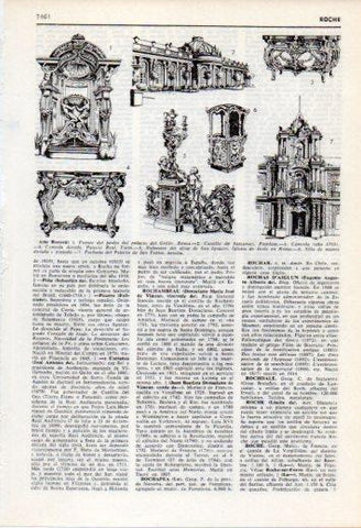 LAMINA V35874: Arte Rococo