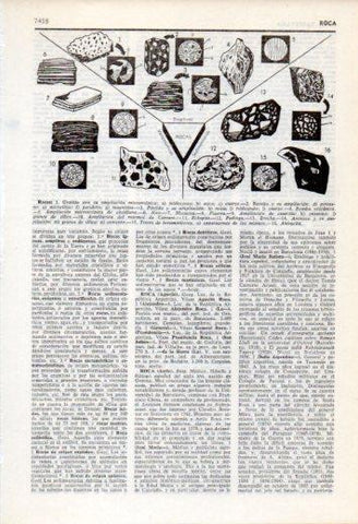 LAMINA V35873: Tipos de rocas