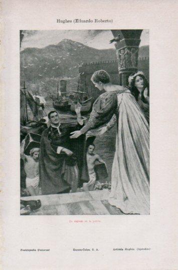LAMINA V35794: De regreso en la patria por E. Robert Hughes