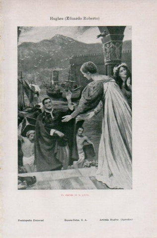 LAMINA V35794: De regreso en la patria por E. Robert Hughes