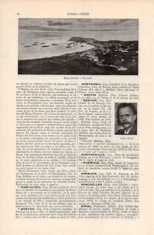 LAMINA V35775: Puerto de Horta, Azores