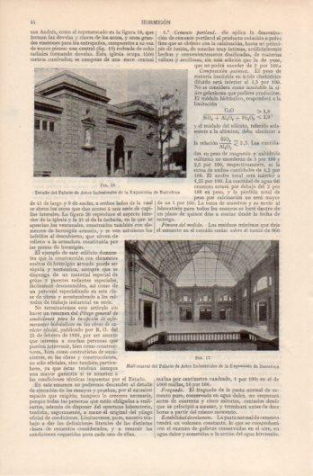 LAMINA V35772: Palacio de Artes Industriales en Exposicion de Barcelona
