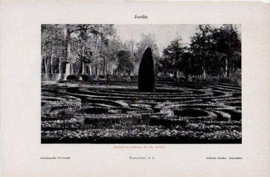 LAMINA V35816: La isla parterre de los Jardines de Aranjuez