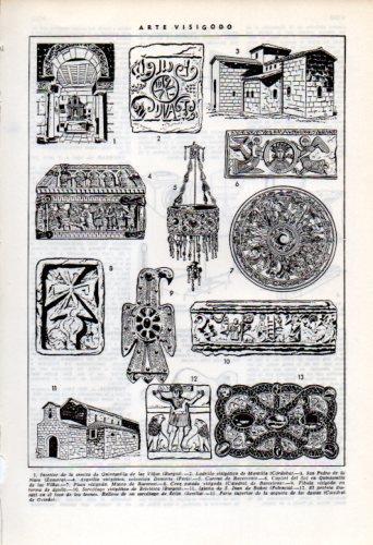 LAMINA V35926: Arte Visigodo