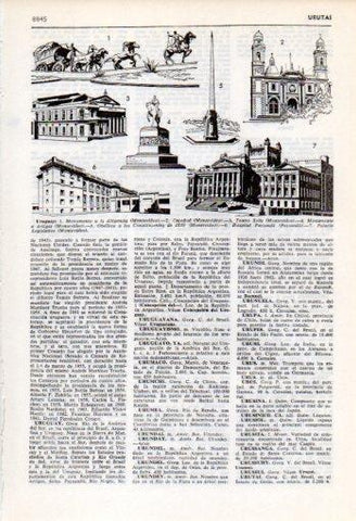 LAMINA V35904: Monumentos en Uruguay