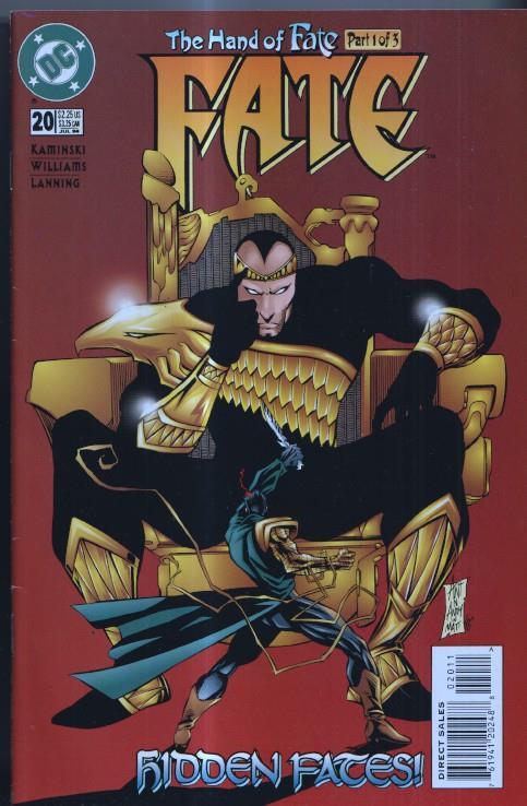 DC comics: FATE numero 20: The Hand of Fate, part 1 of 3