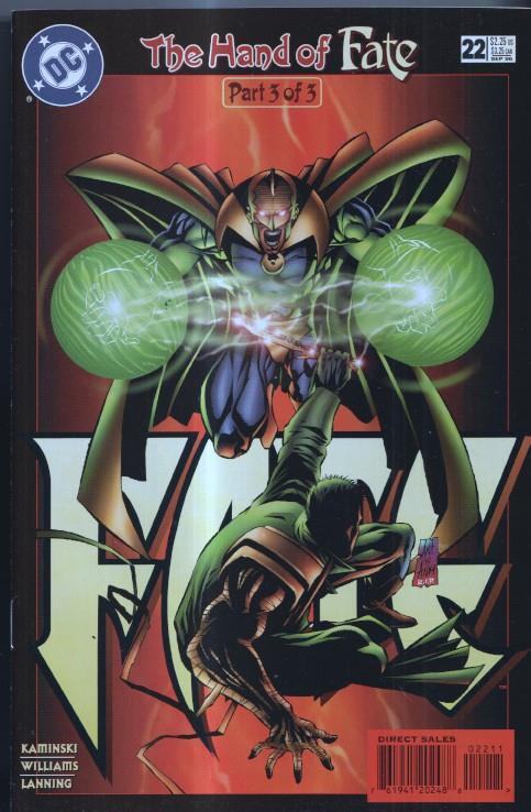 DC comics: FATE numero 22: The Hand of Fate, part 3 of 3