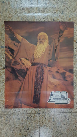 Poster cine: Los diez mandamientos de Cecil B de Mille, modelo 3
