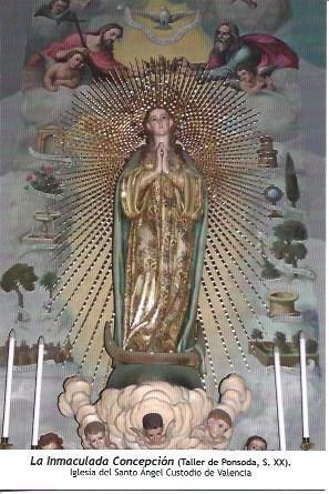 POSTAL L06094: La Immaculada Concepcion en Valencia