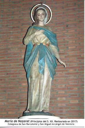POSTAL L06098: Maria de Nazaret en Valencia