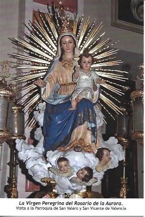 POSTAL L06100: La Virgen Peregrina del Rosario de la Aurora