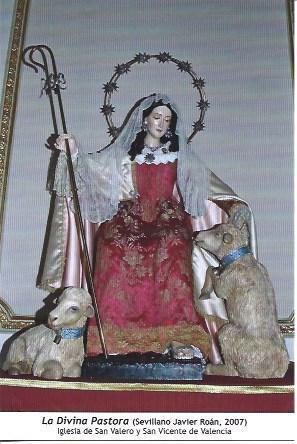 POSTAL L06101: La Divina Pastora en Valencia