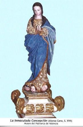 POSTAL L06103: La Immaculada Concepcion del Museo del Patriarca de Valencia