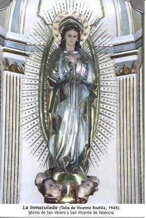POSTAL L06105: La Immaculada por Vicente Rondilla