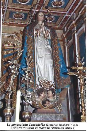 POSTAL L06107: La Immaculada Concepcion po Gregorio Fernandez