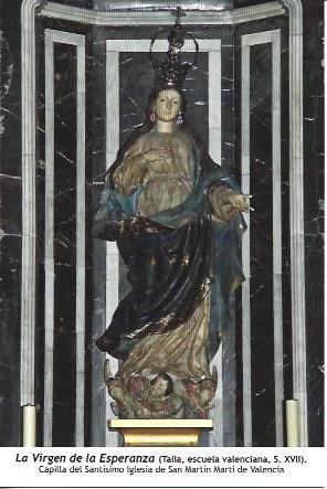 POSTAL L06091: La Virgen de la Esperanza en Valencia