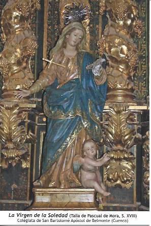 POSTAL L06076: La Virgen de la Soledad en Belmonte, Cuenca