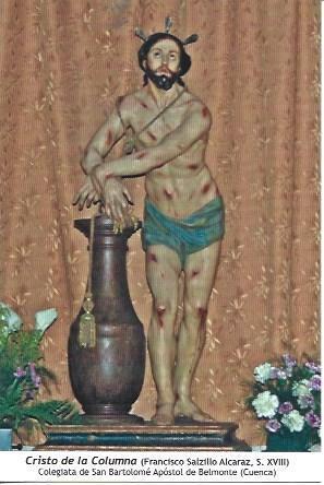 POSTAL L06079: Cristo de la Columna en Belmonte, Cuenca
