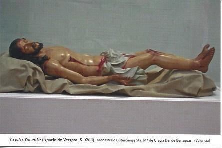 POSTAL L06087: Cristo yacente del Monasterio de Gracia Dei de Benaguasil, Valencia