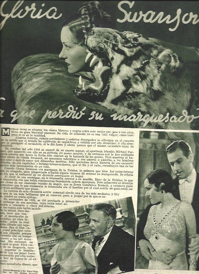 LAMINA 34841: Escenas con Gloria Swanson