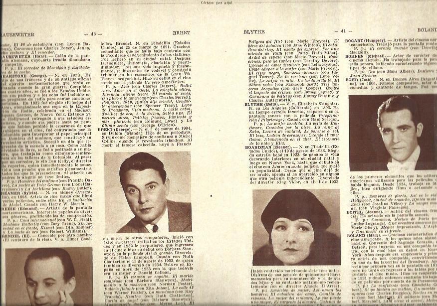 LAMINA 34851: Jose Bohr, Eleanor Boardman