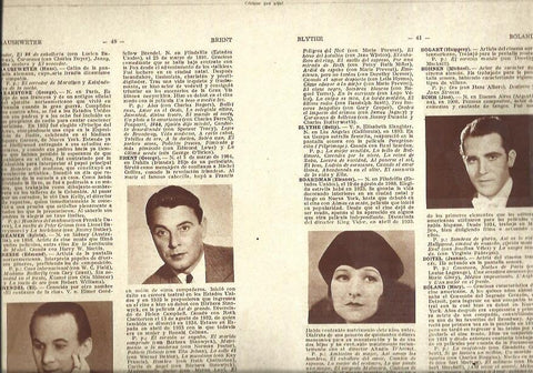 LAMINA 34851: Jose Bohr, Eleanor Boardman