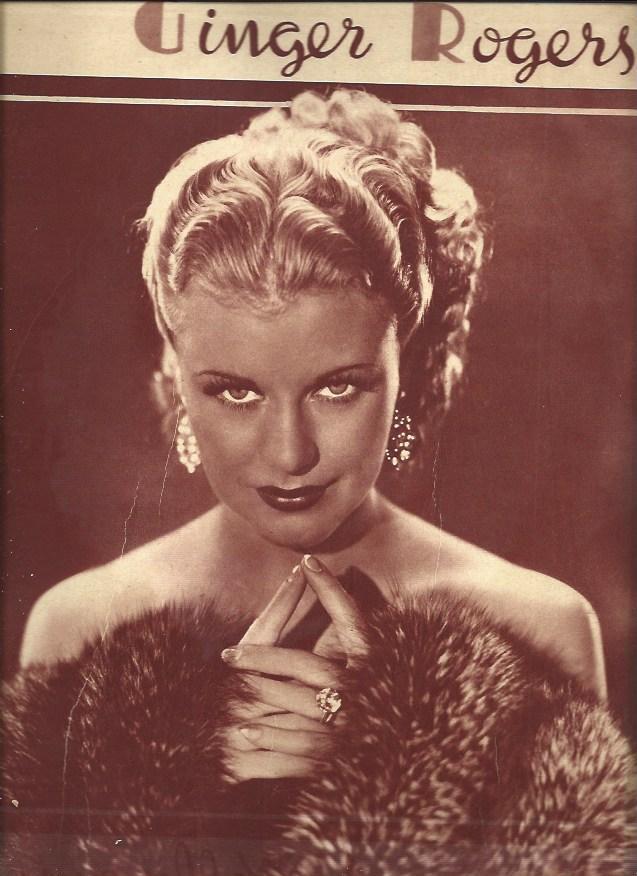 LAMINA 34828: Primer plano de Ginger Rogers