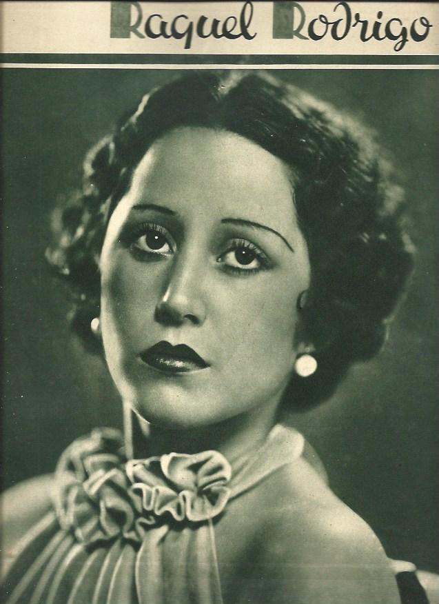LAMINA 34829: Retrato de Raquel Rodrigo